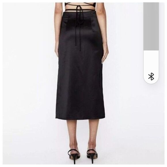 NWT Bardot Women's Montana Midi Wrap Skirt Size Medium - Picture 3 of 8